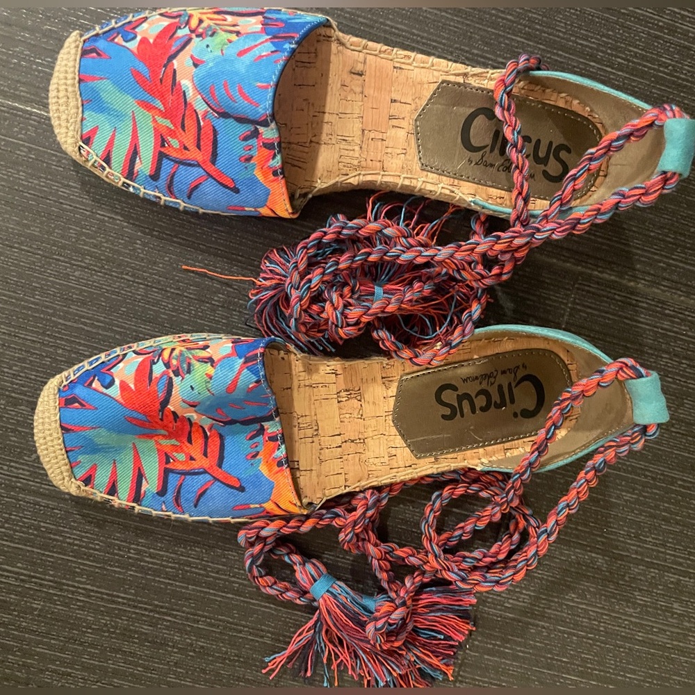 Colorful Sam Edelman ballet Sandals